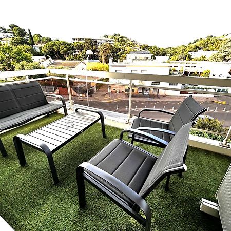 Superbe Studio Climatise Avec Terrasse Proche Mer Cagnes-sur-Mer Extérieur photo